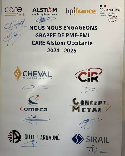 Signature de la charte lancement grappe CARE Occitanie - mardi 14 janvier 2025